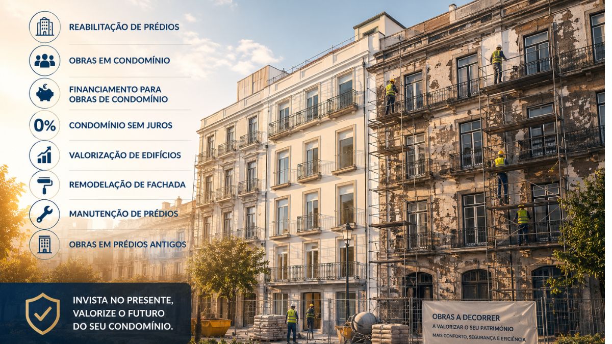 Obras de Reabilitação em Condomínios: O Investimento que Protege o Seu Património